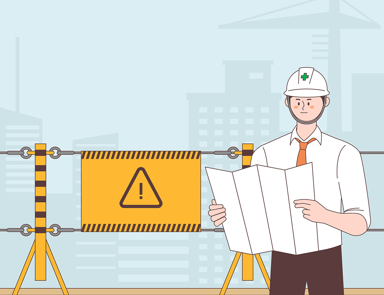 메인비즈협회의 조사에 따르면 기업의 95.9%가 중대재해처벌법을 인지하고 있다고 응답했지만, 구체적인 의무 조항까지 이해하고 있다고 답한 기업은 47.4%에 그쳤다. /클립아트코리아