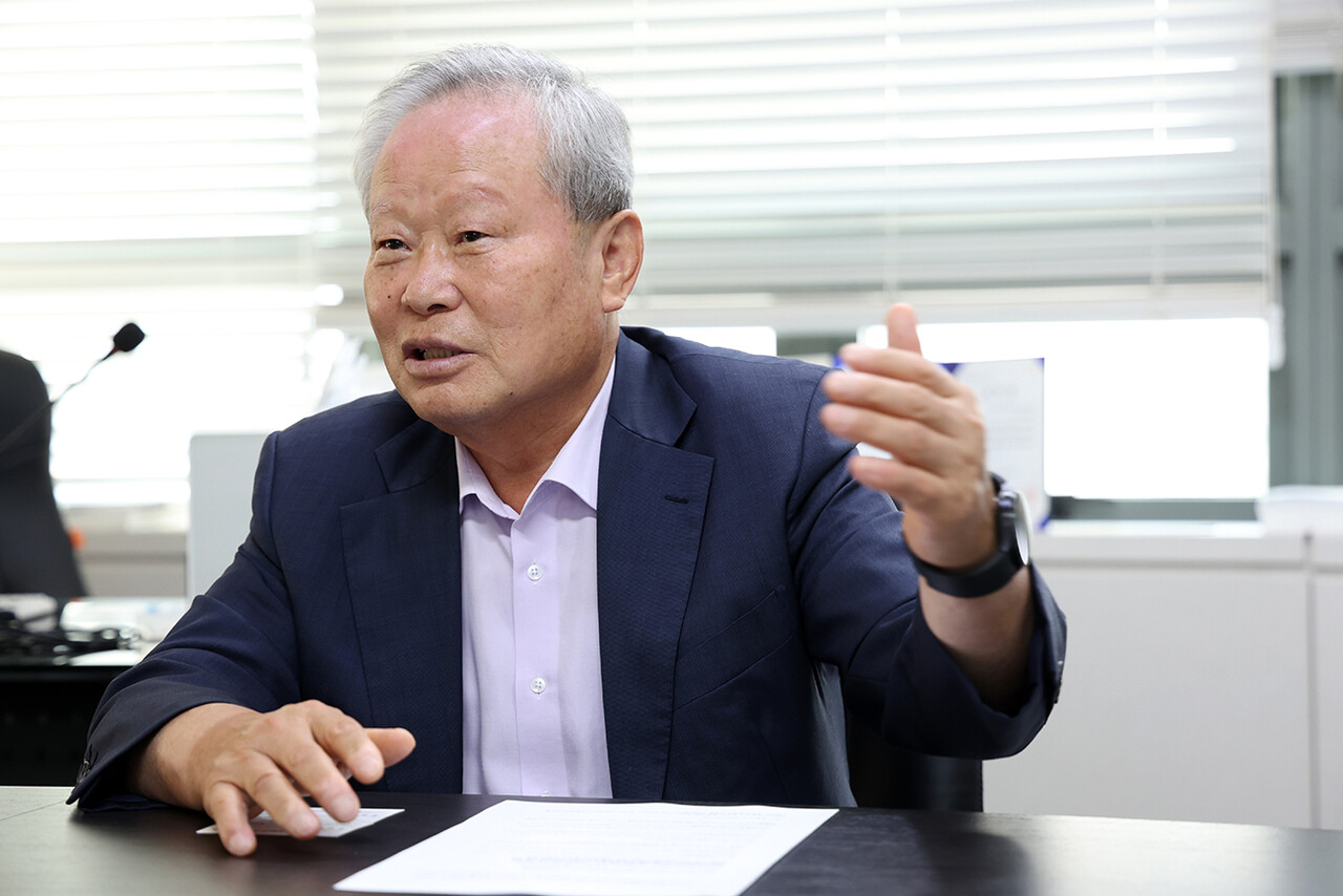 이영규 이사장은 “조합이 해외 규제와 진입장벽을 낮춰 조합원사의 글로벌 진출을 뒷받침하고 있다”​고 말했다.